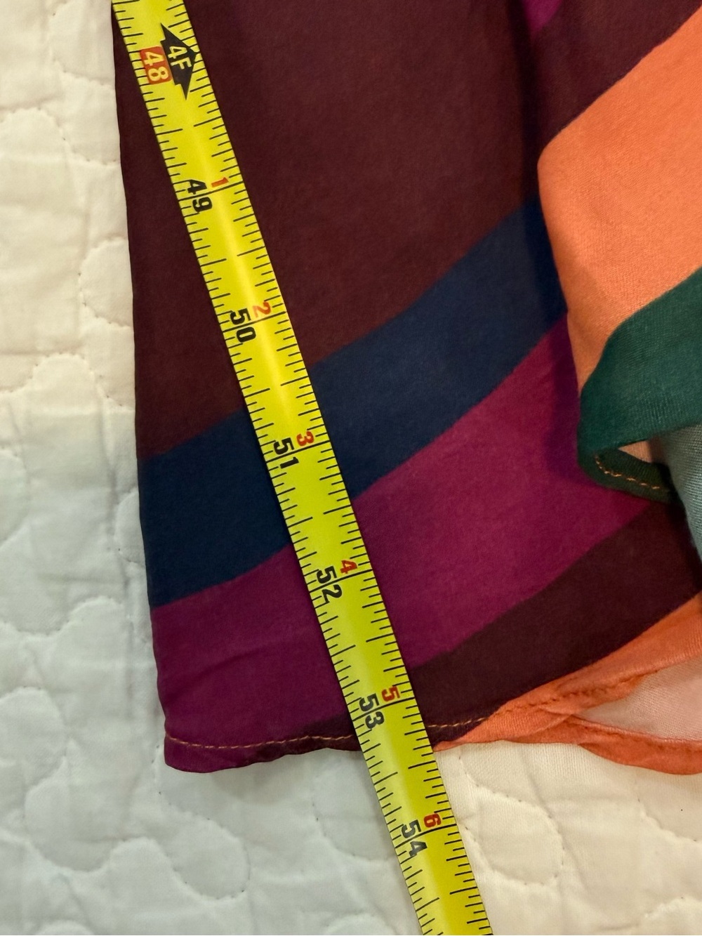 FARM Rio Anthropologie Multicolor Abstract Maxi Dress L - Picture 7 of 11